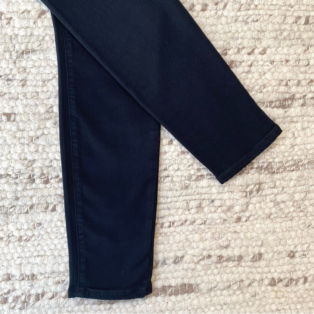 Paige Verdugo Ultra Skinny Overdye Jeans in Black, Size 30 - Picture 5 of 10